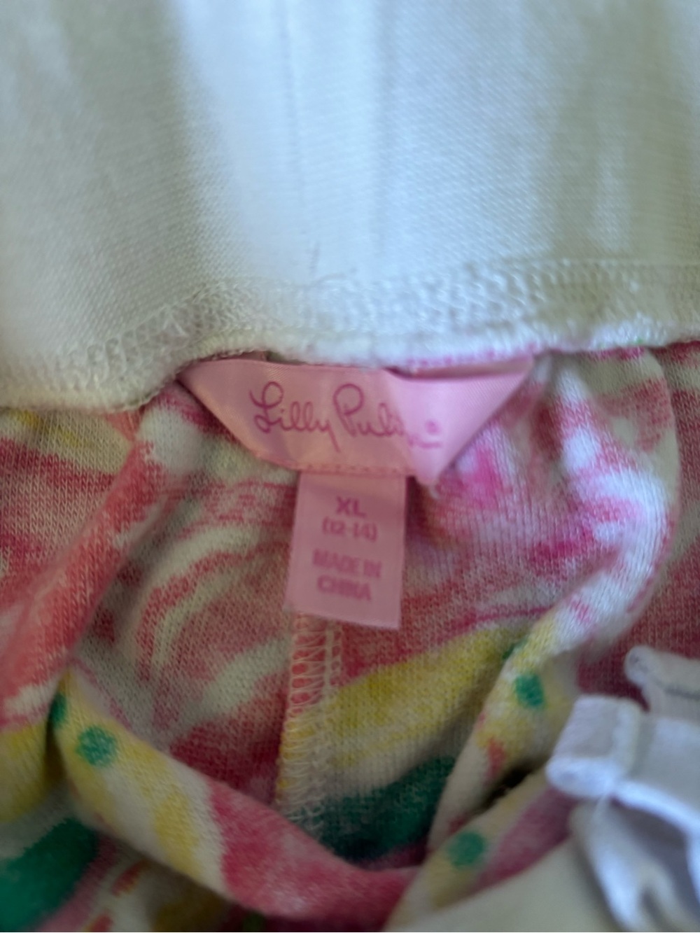 Lilly Pulitzer Girls terry pants - Picture 2 of 2